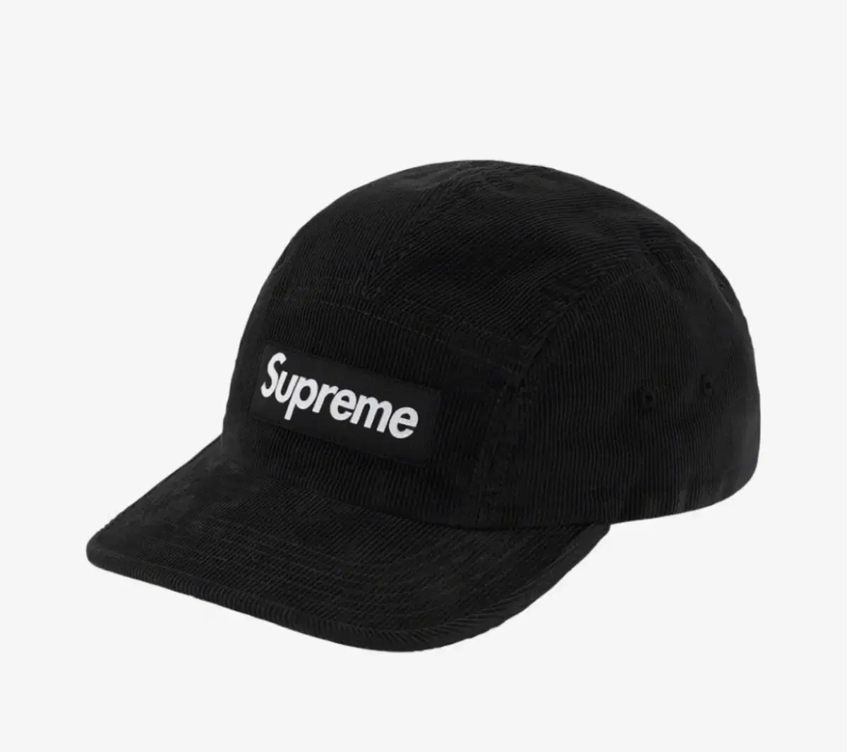 Supreme Corduroy Camp Cap Black 슈프림모자 | 브랜드 중고거래